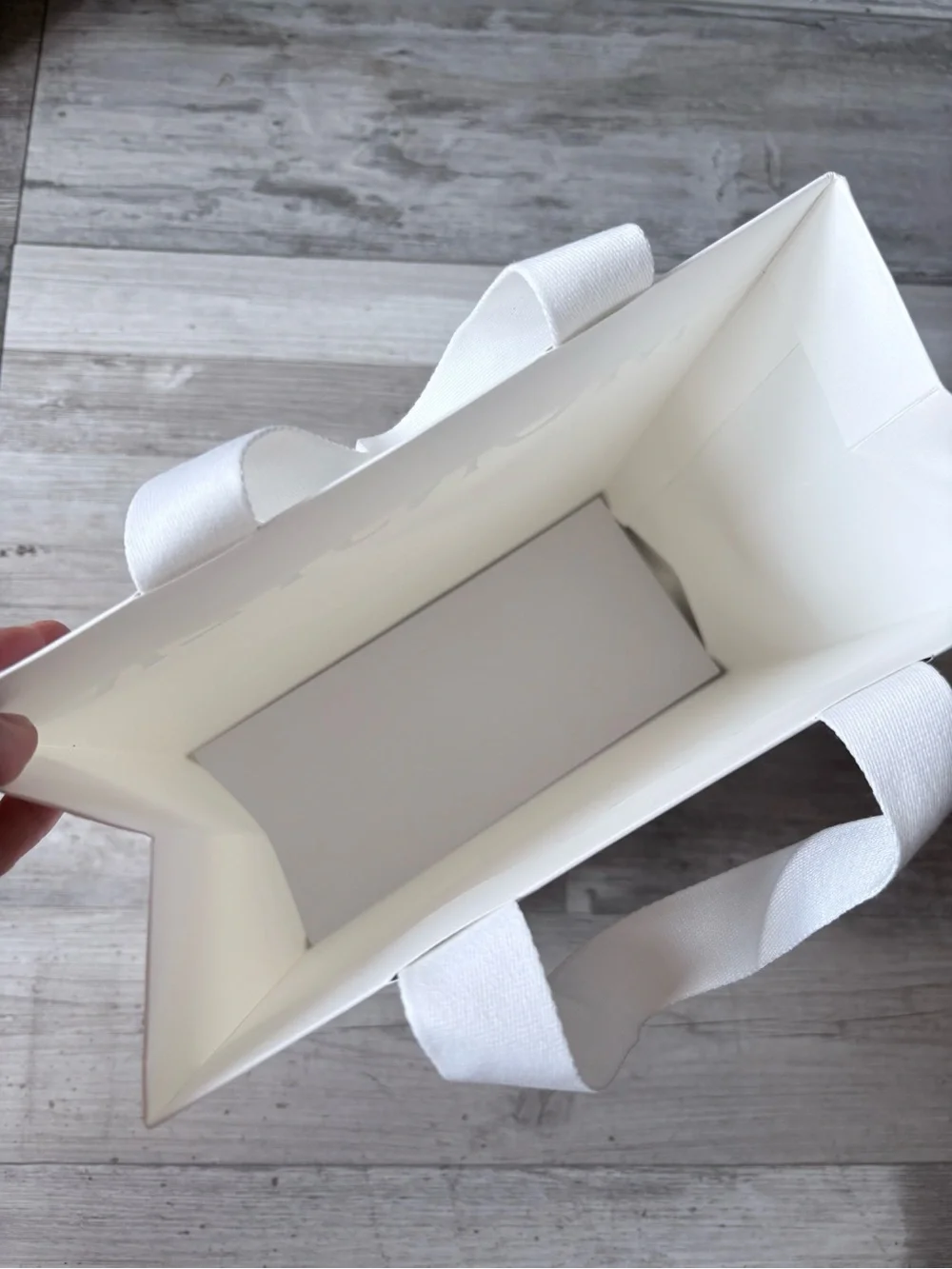 Gentle Monster White Paper Shopping Gift Bag